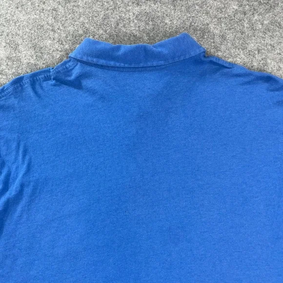 Patagonia Mens Polo Shirt XL Blue Short Sleeve - Picture 4 of 12
